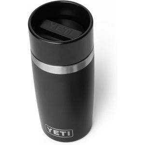 imageYETI Rambler 12 oz Travel Bottle Stainless Steel Vacuum Insulated with Leakproof Commuter Cap RidgelineBlack