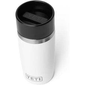 imageYETI Rambler 12 oz Travel Bottle Stainless Steel Vacuum Insulated with Leakproof Commuter Cap RidgelineWhite