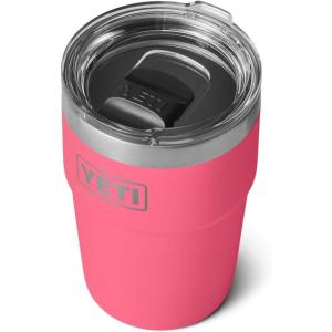 imageYETI Rambler 16 oz Stackable Tumbler Vacuum Insulated Stainless Steel with MagSlider Lid  Stackable Vacuum Insulated MagSlider Lid Stackable Vacuum Insulated MagSlider LidTropical Pink
