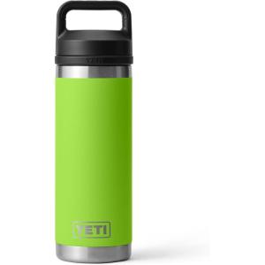imageYETI Rambler 18 oz Bottle Leakproof Vacuum Insulated Stainless Steel with Chug Cap RidgelineVenom