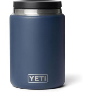 imageYETI Rambler 24 oz Food Jar Vacuum Insulated Stainless Steel With Airtight Lid Tropical PinkNavy