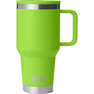 imageYETI Rambler 30 oz Travel Mug with Flip Straw Lid  Stainless Steel Vacuum Insulated Leakproof Cup Holder FriendlyVenom