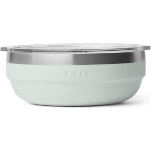 imageYETI Rambler Low Bowls Vacuum Insulated Stackable and Nestable Stainless Steel Bowl with Lid 07 Quart RidgelineRidgeline
