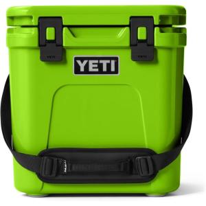 imageYETI Roadie 24 20 Hard Cooler with DoubleDuty Shoulder Strap and Drain PlugVenom