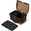 imageYETI LoadOut 30 GoBox Divided Waterproof Cargo Case Dry Box Camera Case Fishing Tackle Box Wetlands Brown