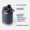 imageYETI Rambler Half Gallon Jug 20 Vacuum Insulated Leakproof Stainless Steel with MagCap Cape TaupeVenom