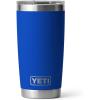 imageYETI Rambler 20 oz Stainless Steel Vacuum Insulated Tumbler wMagSlider LidRoyal Blue