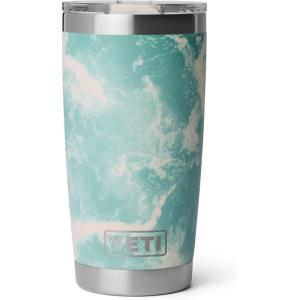 imageYETI Rambler 20 oz Stainless Steel Vacuum Insulated Tumbler wMagSlider LidSea View