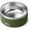 imageYETI Boomer 8 Stainless Steel NonSlip Dog Bowl Holds 64 OuncesHighlands Olive