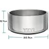 imageYETI Boomer 8 Stainless Steel NonSlip Dog Bowl Holds 64 OuncesHighlands Olive