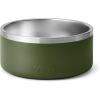 imageYETI Boomer 8 Stainless Steel NonSlip Dog Bowl Holds 64 OuncesHighlands Olive