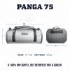 imageYETI Panga 75 Airtight Waterproof Submersible Duffel Bag SeafoamStorm Gray
