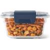 imageYETI Plastic Food Storage Container BPA Free Locking amp Airtight Lid Microwave Freezer and Dishwasher Safe LeakProof Cooler and Thin Ice CompatibleNavy  Small