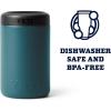 imageYETI Rambler 12 oz Colster Can Insulator for Standard Size Cans RedNavyBadgeAgave Teal No Can Insert