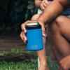 imageYETI Rambler 12 oz Colster Can Insulator for Standard Size Cans RedNavyBadgeBig Wave Blue No Can Insert