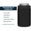 imageYETI Rambler 12 oz Colster Can Insulator for Standard Size Cans RedNavyBadgeBlack No Can Insert