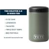 imageYETI Rambler 12 oz Colster Can Insulator for Standard Size Cans RedNavyBadgeCamp Green No Can Insert