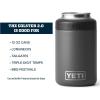 imageYETI Rambler 12 oz Colster Can Insulator for Standard Size Cans RedNavyBadgeCharcoal No Can Insert