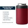 imageYETI Rambler 12 oz Colster Can Insulator for Standard Size Cans RedNavyBadgeHarvest Red