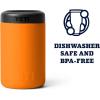 imageYETI Rambler 12 oz Colster Can Insulator for Standard Size Cans RedNavyBadgeKing Crab No Can Insert