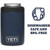 imageYETI Rambler 12 oz Colster Can Insulator for Standard Size Cans RedNavyBadgeNavy