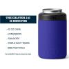 imageYETI Rambler 12 oz Colster Can Insulator for Standard Size Cans RedNavyBadgeOffshore Blue