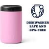 imageYETI Rambler 12 oz Colster Can Insulator for Standard Size Cans RedNavyBadgePower Pink No Can Insert