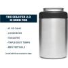 imageYETI Rambler 12 oz Colster Can Insulator for Standard Size Cans RedNavyBadgeStainless