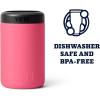 imageYETI Rambler 12 oz Colster Can Insulator for Standard Size Cans RedNavyBadgeTropical Pink No Can Insert