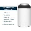 imageYETI Rambler 12 oz Colster Can Insulator for Standard Size Cans RedNavyBadgeWhite No Can Insert