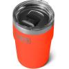 imageYETI Rambler 16 oz Stackable Tumbler Vacuum Insulated Stainless Steel with MagSlider Lid  Stackable Stackable MagSlider Lid MagSlider Lid Vacuum Insulated Vacuum InsulatedSolar Flare