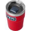imageYETI Rambler 16 oz Stackable Tumbler Vacuum Insulated Stainless Steel with MagSlider Lid  Stackable Stackable MagSlider Lid MagSlider Lid Vacuum Insulated Vacuum InsulatedRedBadge