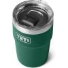 imageYETI Rambler 16 oz Stackable Tumbler Vacuum Insulated Stainless Steel with MagSlider Lid  Stackable Stackable MagSlider Lid MagSlider Lid Vacuum Insulated Vacuum InsulatedBlack Forest Green