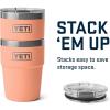 imageYETI Rambler 16 oz Stackable Tumbler Vacuum Insulated Stainless Steel with MagSlider Lid  Stackable Stackable MagSlider Lid MagSlider Lid Vacuum Insulated Vacuum InsulatedLowcountry Peach