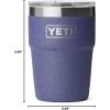 imageYETI Rambler 16 oz Stackable Tumbler Vacuum Insulated Stainless Steel with MagSlider Lid  Stackable Stackable MagSlider Lid MagSlider Lid Vacuum Insulated Vacuum InsulatedMoon Dust  Textured