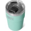 imageYETI Rambler 16 oz Stackable Tumbler Vacuum Insulated Stainless Steel with MagSlider Lid  Stackable Stackable MagSlider Lid MagSlider Lid Vacuum Insulated Vacuum InsulatedSea StoneTextured