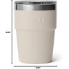 imageYETI Rambler 16 oz Stackable Tumbler Vacuum Insulated Stainless Steel with MagSlider Lid  Stackable Stackable MagSlider Lid MagSlider Lid Vacuum Insulated Vacuum InsulatedCape Taupe