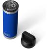 imageYETI Rambler 18 oz Bottle Leakproof Vacuum Insulated Stainless Steel with Chug Cap RidgelineRoyal Blue