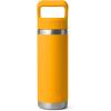 imageYETI Rambler 18 oz Bottle Vacuum Insulated Stainless Steel with Color Matching Straw Cap Royal BlueBeekeeper