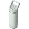imageYETI Rambler 18 oz Bottle Vacuum Insulated Stainless Steel with Color Matching Straw Cap Royal BlueRidgeline