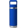 imageYETI Rambler 18 oz Bottle Vacuum Insulated Stainless Steel with Color Matching Straw Cap Royal BlueRoyal Blue