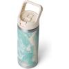 imageYETI Rambler 18 oz Bottle Vacuum Insulated Stainless Steel with Color Matching Straw Cap Royal BlueSea View