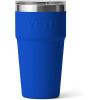 imageYETI Rambler 20 oz Stackable Tumbler Stainless Steel Vacuum Insulated with MagSlider LidRoyal Blue