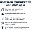imageYETI Rambler 20 oz Stackable Tumbler Stainless Steel Vacuum Insulated with MagSlider LidUltra Marine Violet