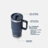 imageYETI Rambler 20 oz Travel Mug with Flip Straw Lid  Stainless Steel Vacuum Insulated Leakproof Cup Holder FriendlyDesert Bloom