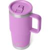 imageYETI Rambler 20 oz Travel Mug with Flip Straw Lid  Stainless Steel Vacuum Insulated Leakproof Cup Holder FriendlyDesert Bloom