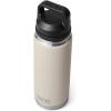 imageYETI Rambler 26 oz Bottle Leakproof Vacuum Insulated Stainless Steel with Chug Cap Sea ViewCape Taupe