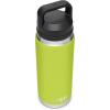 imageYETI Rambler 26 oz Bottle Leakproof Vacuum Insulated Stainless Steel with Chug Cap Sea ViewChartreuse