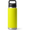 imageYETI Rambler 26 oz Bottle Leakproof Vacuum Insulated Stainless Steel with Chug Cap Sea ViewFirefly Yellow