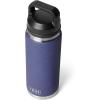 imageYETI Rambler 26 oz Bottle Leakproof Vacuum Insulated Stainless Steel with Chug Cap Sea ViewMoon Dust  Textured